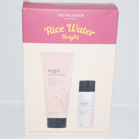 The Face Shop Rice Water Bright Trial Kit – New - Picture 1 of 4